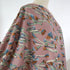 Hokkoh Japanese 55% Linen 45% Cotton - 'Artful Stems' Dusky Pink *Clearance Sale 20% Off